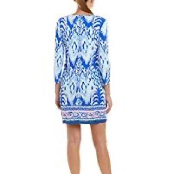 💜 Lilly Pulitzer Beacon Dress in Serene Blue Size Small - Picture 6 of 7
